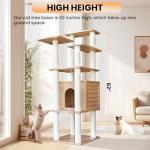 62” Tall Weatherproof Cat Tree for Indoor/Outdoor