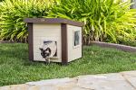 ECOFLEX Outdoor Cat House with Dual Entry
