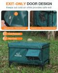 Heated Waterproof Outdoor Cat House for Winter