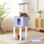 61.5" Weatherproof Cat Tree Tower and Condo