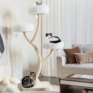 PETSITE 70" Tall Cat Tower with Scratching Posts