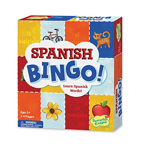 Spanish Bingo Game for Fun Language Learning