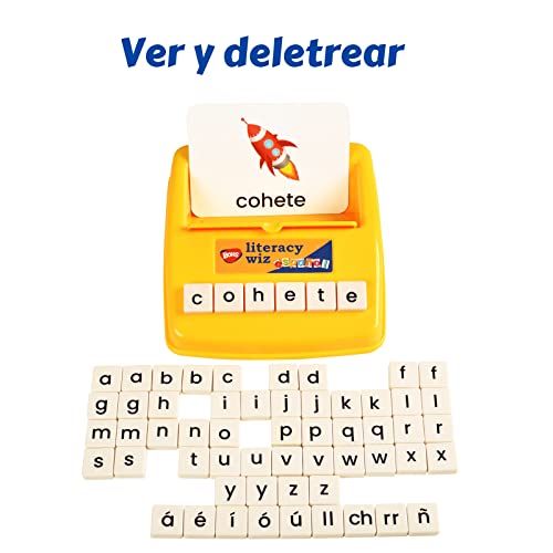 Spanish Spelling Game: 60 Educational Flash Cards