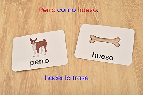 Spanish Spelling Game: 60 Educational Flash Cards