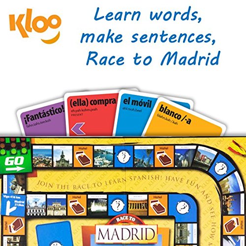 KLOO Spanish Board Game: Race to Madrid