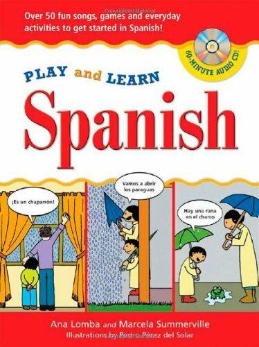 Spanish Learning: Book + Audio CD with Fun Activities