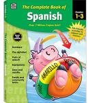Spanish Workbook for Kids: Grades 1-3 + Learning Cards