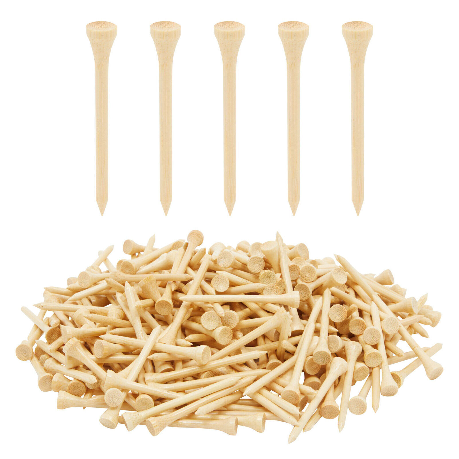 Bamboo Golf Tees - 3 1/4" Size Options