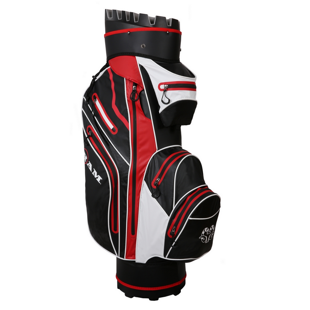 Ram Golf Premium 14-Way Cart Bag with Divider