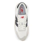 New Balance Men's 237 Sneakers, White/Gray/Black, Size 11