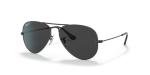 Ray-Ban Classic Polarized Aviator Sunglasses - Black