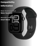 Apple Watch Series 10 GPS Smartwatch - Jet Black