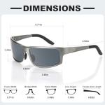 2 Pack Men's Polarized Sports Sunglasses - UV400