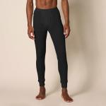 Men's Black Thermal Long Johns Underwear Set