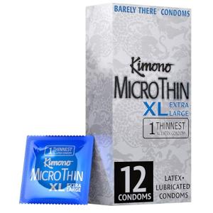 MicroThin XL Pack of 12 Ultra Thin Condoms