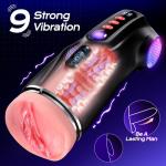 Uoffile Men’s Masturbator with App Control & Lights