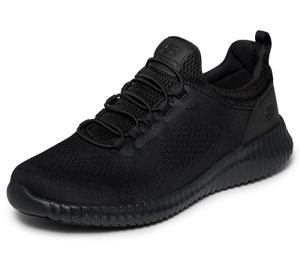 Skechers Men's Cessnock Shoes in Black, Size 13