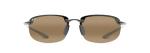 Maui Jim Hookipa Polarized Rimless Sunglasses, Black