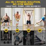 Pilates Bar Kit with Resistance Bands for Men