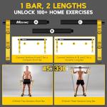 Pilates Bar Kit with Resistance Bands for Men