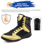 Men's High-Top Boxing Shoes for Weightlifting