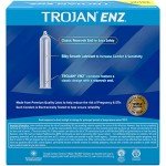 Trojan ENZ Lubricated Latex Condoms, 36 Count