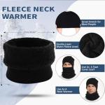 Men's Winter Beanie, Scarf, and Touch Screen Gloves