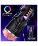 Uoffile Men’s Masturbator with App Control & Lights