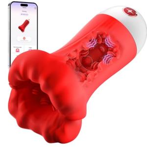 Uoffile 4-in-1 Male Masturbator with Remote Control