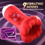 Uoffile 4-in-1 Male Masturbator with Remote Control