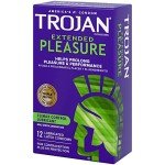 TROJAN Extended Pleasure Climax Control Condoms - 12 Count