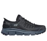 Skechers Men's Hands-Free Black Slip-In Sneakers