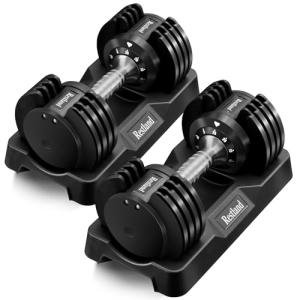 Adjustable 25LB Dumbbells for Home Workouts