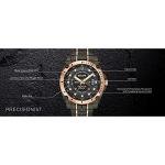Bulova Men's Precisionist Diamond Rose Gold Watch