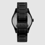 Armani Exchange Men's Black Watch & Bracelet Set