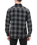 Alex Vando Men’s Long Sleeve Plaid Flannel Shirt