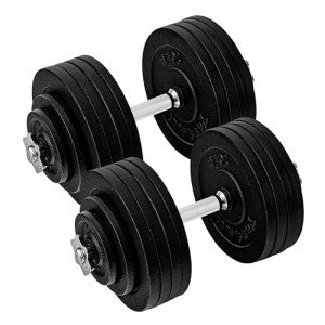 Adjustable 200lbs Dumbbell Set by Yes4All