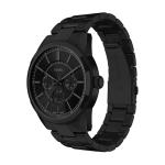 Fossil Men's Multifunction Black Stainless Steel Watch