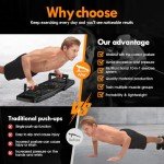 Portable Push Up Board with Fitness Accessories