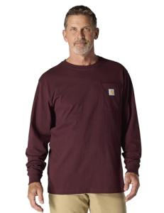 Carhartt Men's Heavyweight Long-Sleeve Pocket T-Shirt