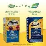 Alive! Men's Daily Ultra Multivitamin - 60 Tablets