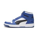 PUMA Men’s Rebound Layup Sneakers - White/Black/Royal
