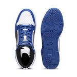 PUMA Men’s Rebound Layup Sneakers - White/Black/Royal