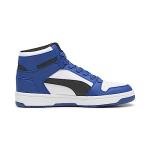 PUMA Men’s Rebound Layup Sneakers - White/Black/Royal