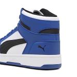 PUMA Men’s Rebound Layup Sneakers - White/Black/Royal