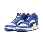 PUMA Men’s Rebound Layup Sneakers - White/Black/Royal