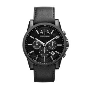 Armani Exchange Men's Chronograph Black Watch