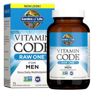 Garden of Life Raw One Men's Multivitamin Capsules