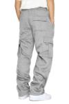 Men's Loose Fit Cargo Sweatpants with Pockets