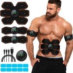 Rechargeable ABS Stimulator Workout Machine for Men